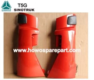 HOWO T5G dalys WG1662115005 vėjo vadovas viršelis